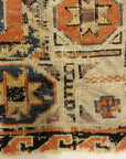 Antique Rare Size and Design Soumak Rug. A piece of genuine antique woven carpet art sold by the Santa Barbara Design Center, Rugs and More.