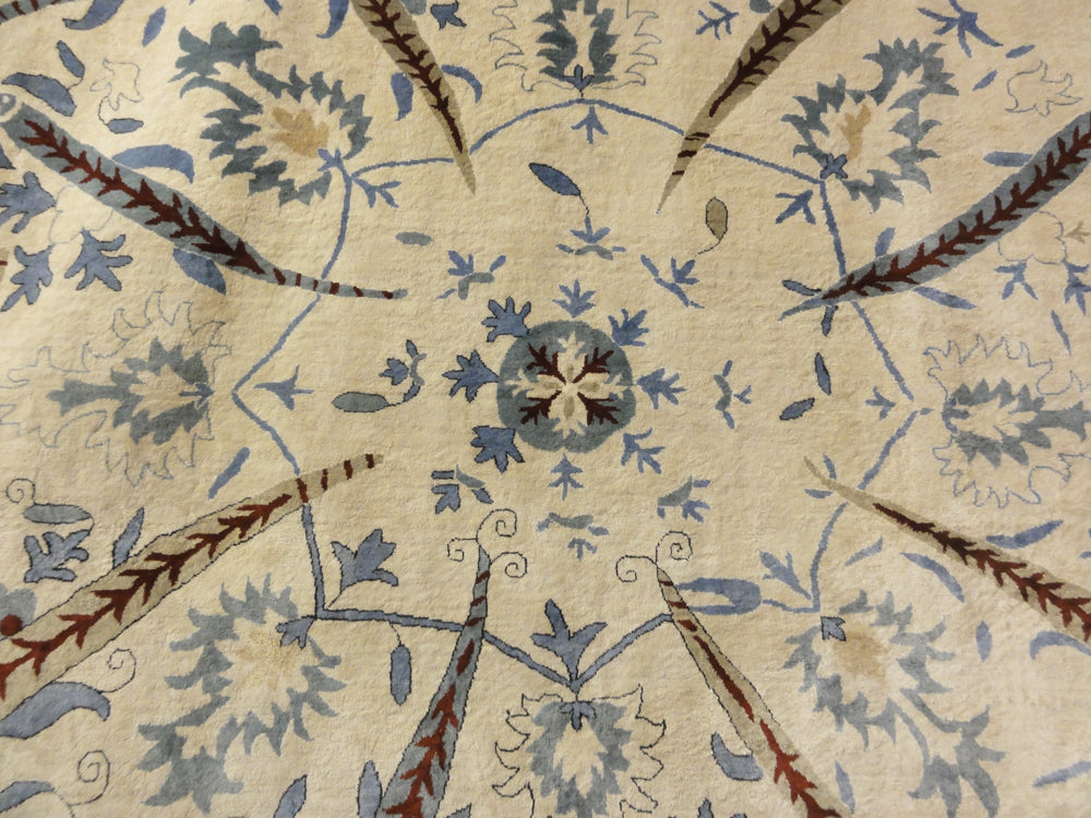 28552 Suzani Silk Rug