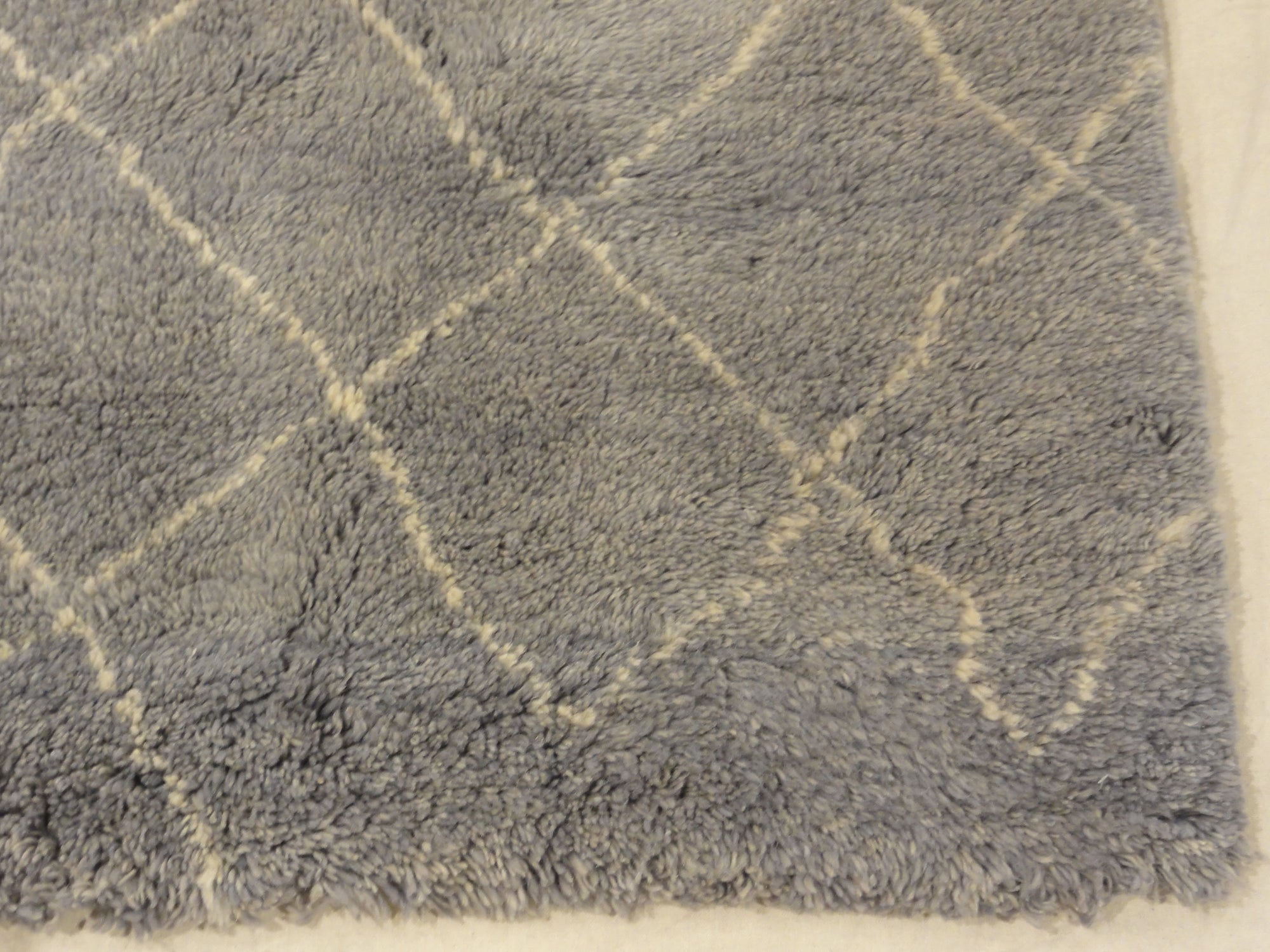 32844 Blue/Grey Moroccan Rug