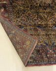 Antique Silk Maroon Kashan