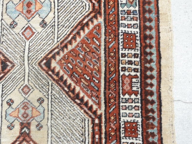 43877 Fine Antique Serab Runner