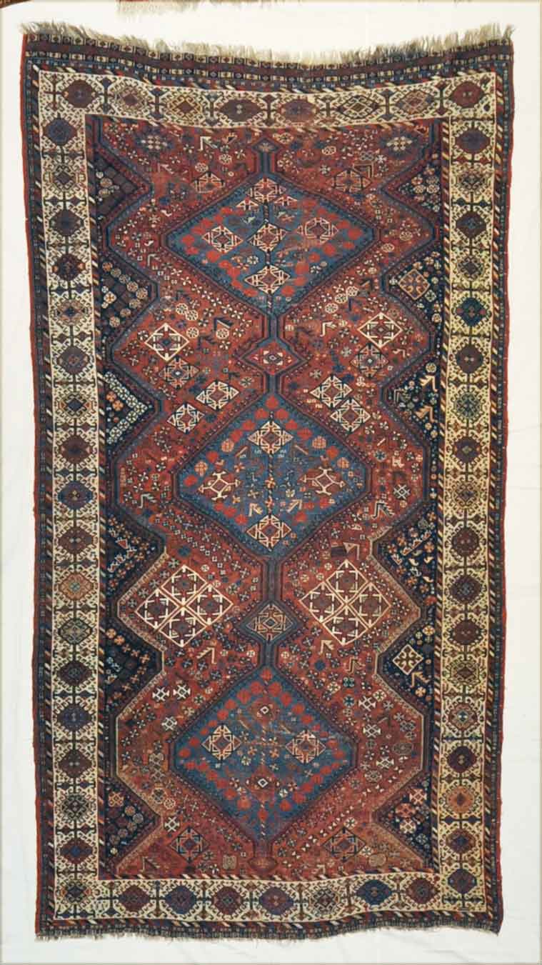 Antique Qashqai Shekarlou -Rugsandmore