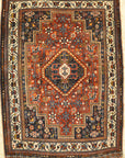 Fine Unique Antique Qashgai Rug santa barbara design center 29840