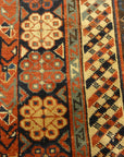 Fine Antique Shirvan Woven by an Armenian Girl. A piece of genuine authentic woven carpet art sold by the Santa Barbara Design Center Rugs and More.