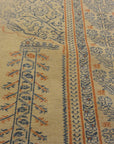 Antique Transylvanian 17th Century Turkish Prayer Rug. A fine piece of genuine woven carpet art sold at the Santa Barbara Design Center.