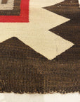 31243 Large Antique Navajo Rug circa 1890-1900