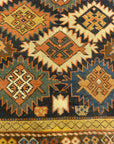 Antique Shirvan Runner Rug. A piece of authentic antique genuine woven carpet art sold by Santa Barbara Design Center, Rugs and More.