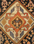 Antique Persian Qashqai 19th Century Rug Genuine Authentic Intricate Woven Carpet Art Santa Barbara Design Center Rugs and More