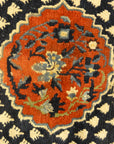 Beautiful Antique Tibetan Rug Woven Circa 1880 Genuine Woven Carpet Art All Handmade in Tibet Santa Barbara Design Center and Rugs and More