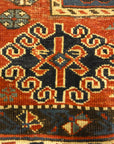 Fine Antique Shirvan Woven by an Armenian Girl. A piece of genuine authentic woven carpet art sold by the Santa Barbara Design Center Rugs and More.