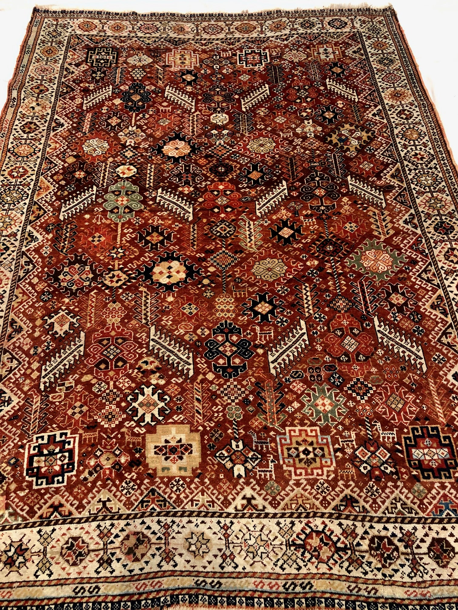 Antique Qashqai Shekarlou Classic Tribal 38225