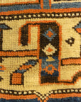 30538 Antique Rare Cloudband Caucasian Chondzoresk Rug