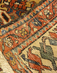 30657 Rare Bakhtiari Rug Woven by Armenians feat. Cypress and Weeping Willow Trees
