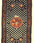 Beautiful Antique Tibetan Rug Woven Circa 1880 Genuine Woven Carpet Art All Handmade in Tibet Santa Barbara Design Center and Rugs and More