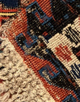 38229 Antique Kuba Soumak Caucasian Rug