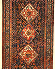 Antique Persian Qashqai 19th Century Rug Genuine Authentic Intricate Woven Carpet Art Santa Barbara Design Center Rugs and More