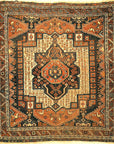 Antique Persian Afshar Rug Circa 1880. A piece of genuine authentic antique woven carpet art sold by Santa Barbara Design Center Rugs and More.