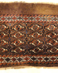 Antique Yomud Chuval Bagface from Turkestan. A piece of genuine authentic woven carpet art sold by Santa Barbara Design Center, Rugs and More.