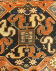 30538 Antique Rare Cloudband Caucasian Chondzoresk Rug