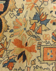 30108 Small Antique Persian Sarouk Farahan