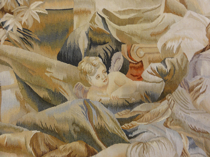 Antique romantic scene tapestry | Rugs and More | Santa Barbara Design 1