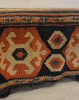 31981 Shahsavan Antique Kelim Camel Bag