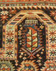 Rarest Antique Maraseli Shirvan Caucasian Prayer Rug. A piece of genuine woven carpet art sold by the Santa Barbara Design Center, Rugs and More.