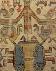 Antique Early Caucasian Proto Northern Kurdish Rug Circa 1700s. A piece of antique woven carpet art sold by Santa Barbara Design Center, Rugs and More.