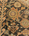 Antique Persian Qashqai featuring Tribal Flowers. A piece of genuine handwoven carpet art sold by Santa Barbara Design Center Rugs and More.