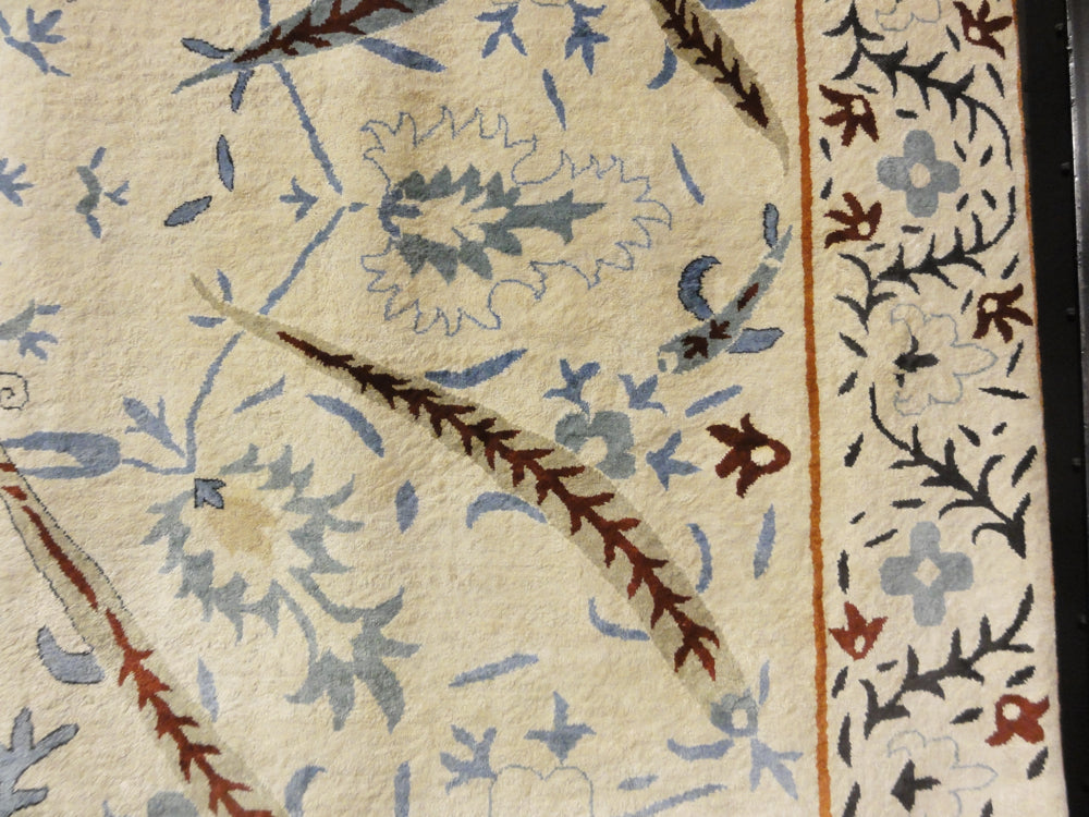 28552 Suzani Silk Rug