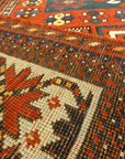 30532 Antique Kazak Double Prayer Rug