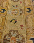 Classical Silk Collectible Caucasian Kayran in Great Condition. A piece of genuine, woven carpet art sold by Santa Barbara Design Center.