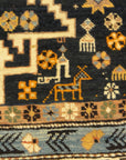 34592 Antique Shirvan Rug