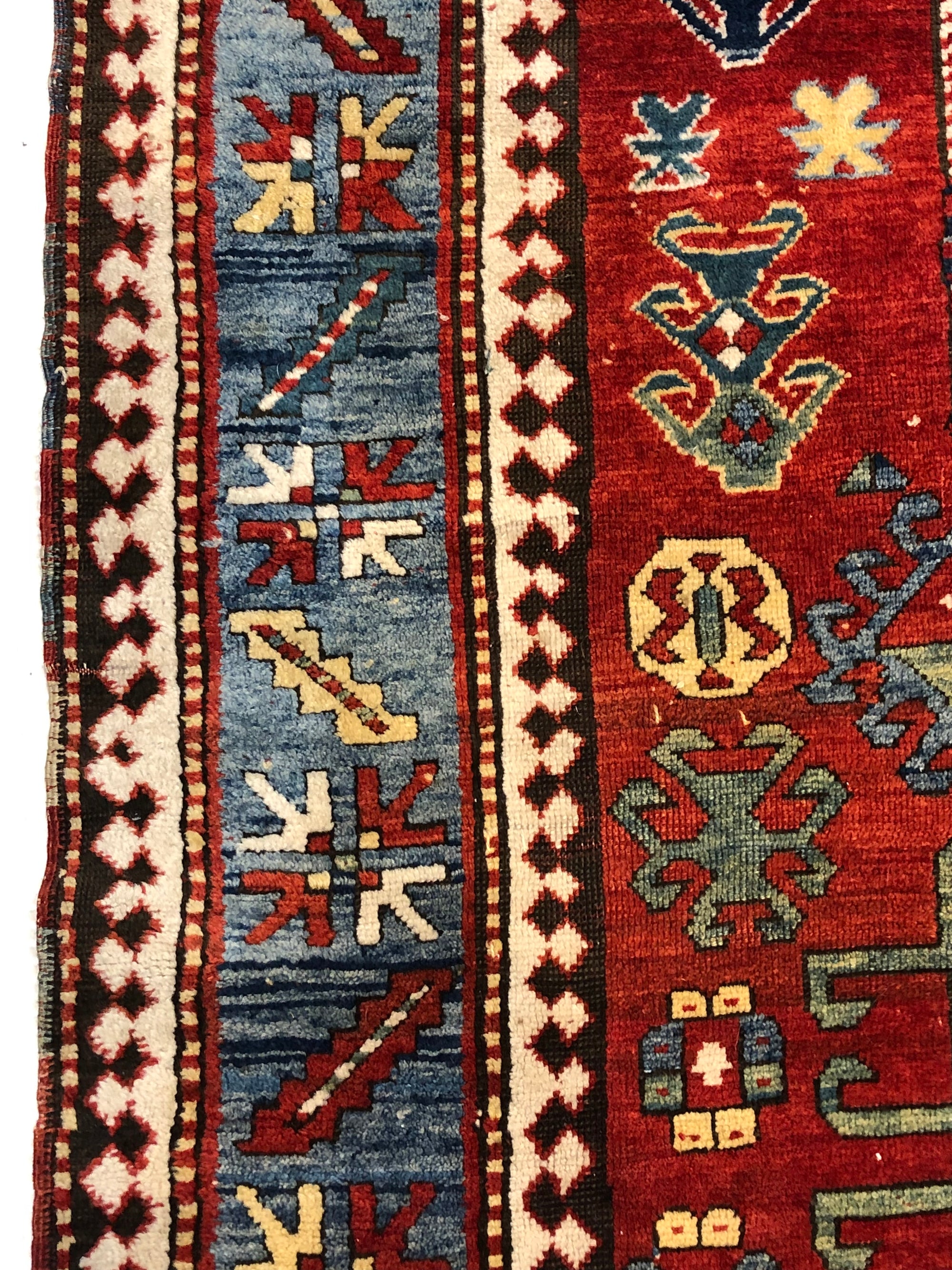 Antique Kazak Karachof (Karachov) Rug 37887