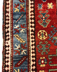 37887 Antique Kazak Karachof (Karachov) Rug