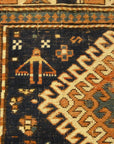 34588 Antique Kazak Rug