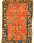 Unique Exemplary Sarouk Farahan Finest of its Kind Genuine Authentic Woven Carpet Art Santa Barbara Design Center Rugs and More