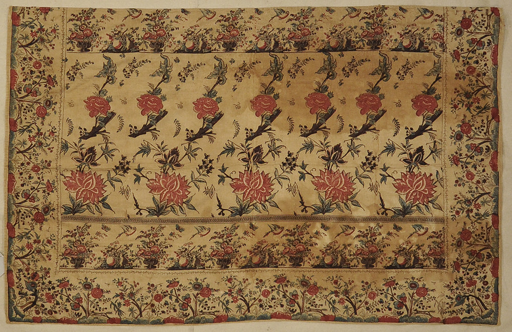 31742 Early 18th. Century Palampore Tree Of Life Coromandel coast