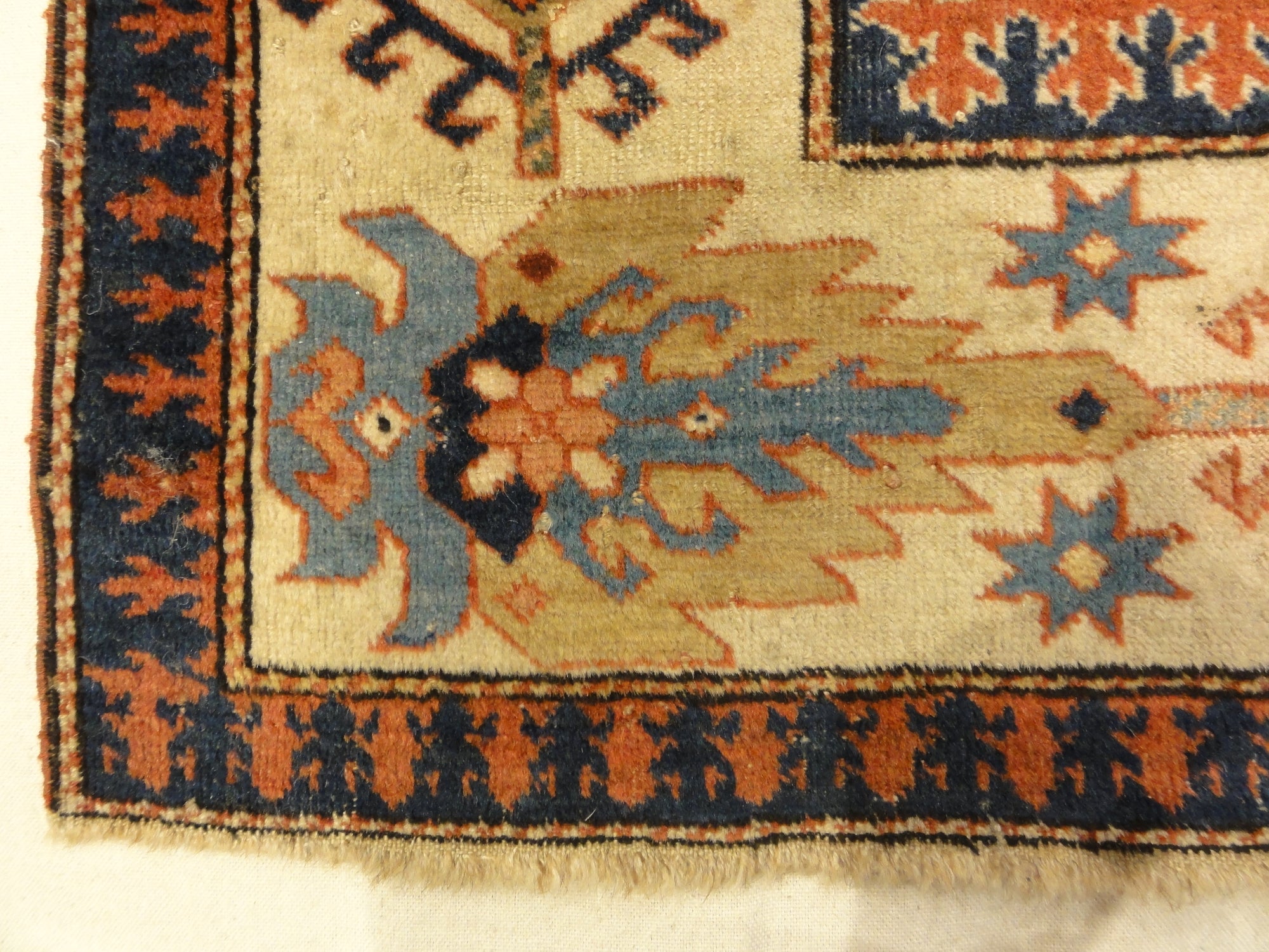 27637 Important Rare (17th. 18th.) Century exemplary Caucasian Rug ( Shirvan Area )
