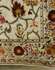 Fine Silk Suzani Design Rug 45397
