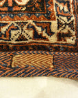 Antique Khamseh Original Southwest Persian Rug. A piece of genuine authentic woven carpet art sold by Santa Barbara Design Center Rugs and More.
