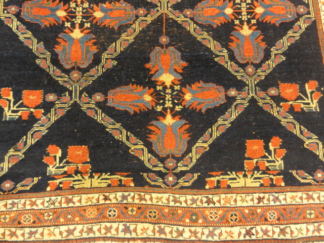 Antique Afshar Rug Santa Barbara Design Center 29858-5