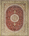 Finest Silk Tabriz Rug 35956