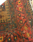 30315 Antique Original Baluch Tree of Life Prayer Meditation Rug