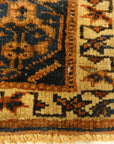 Afshar Botteh Bagface circa 1880. A piece of antique woven carpet art sold by Santa Barbara Design Center Rugs and More in Santa Barbara, California.