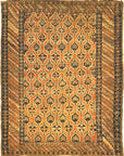 Antique Kuba Rug. A piece of genuine authentic woven antique carpet art sold by Santa Barbara Design Center, Rugs and More.