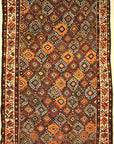 Antique Lori South Persian. A piece of genuine authentic antique woven carpet art sold by Santa Barbara Design Center, Rugs and More.