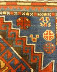 30530 Antique Kazak Rug Circa 1880