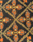 29858 Rare Antique lettuce Afshar Rug ca.1880
