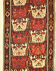 Rare Antique Kelim Tribal Rug Featuring Goddess of Anatolia and Phoenixes Genuine Woven Carpet Art Santa Barbara Design Center Rugs and More